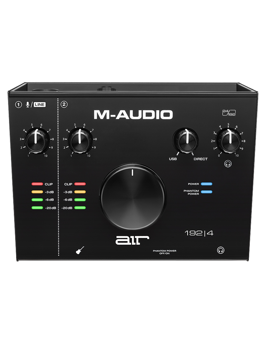 M-AUDIO® AIR 192|4 Vocal Studio Pro Interfaz Audio Pack: Fonos Micrófono Cables
