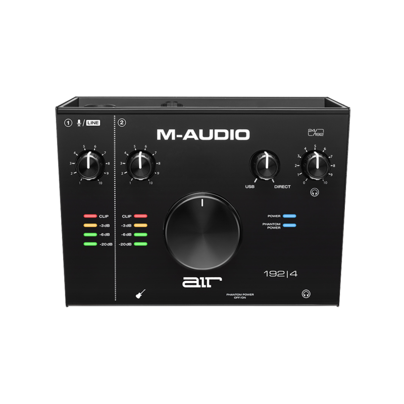M-AUDIO® AIR 192|4 Vocal Studio Pro Interfaz Audio Pack: Fonos Micrófono Cables