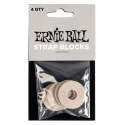 ERNIE BALL® 5625 Bloqueo de Correa Grey Set: 4 Unidades