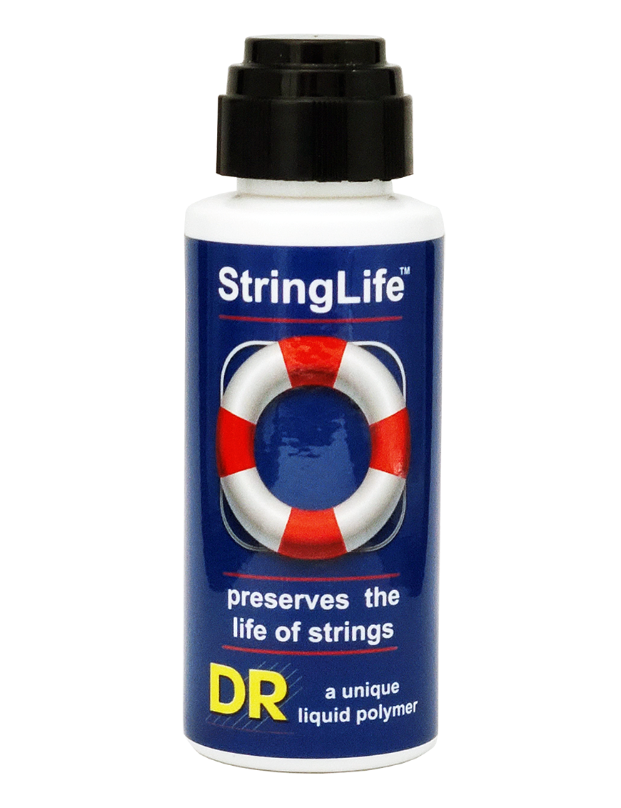 DR StringLife™ Limpiador y Protector Cuerdas Guitarra/Bajo Botella 59ml