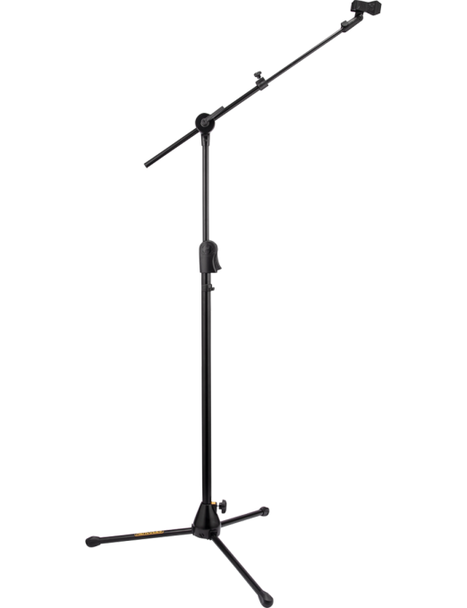 HERCULES® MS532B Atril Micrófono Con Boom Base Trípode