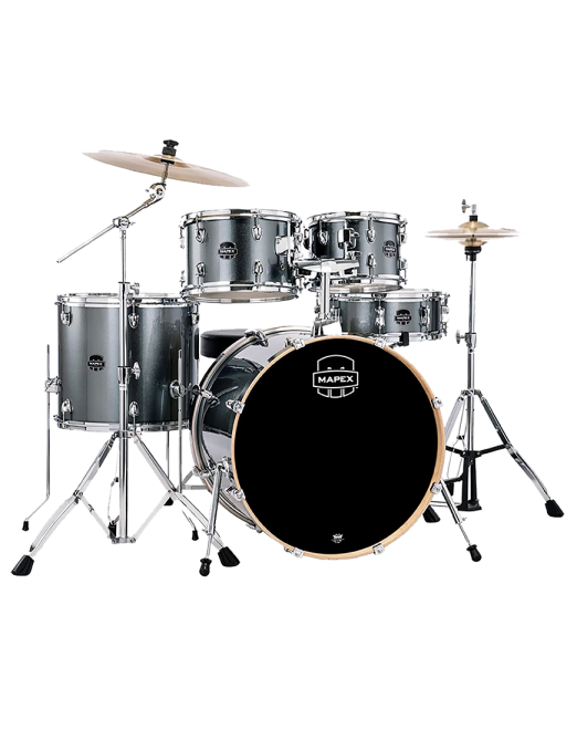 MAPEX® VE5294FT Set Batería Venus Kit: 5 piezas | Steel Blue Metallic