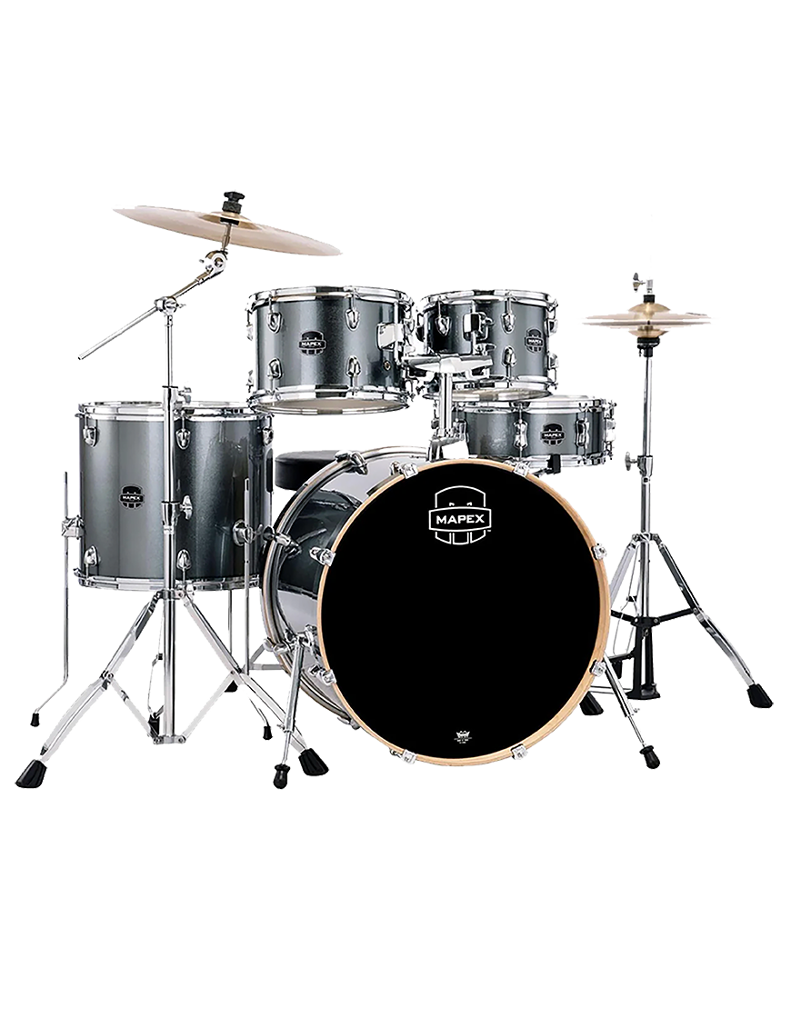 MAPEX® VE5294FT Set Batería Venus Kit: 5 piezas | Steel Blue Metallic