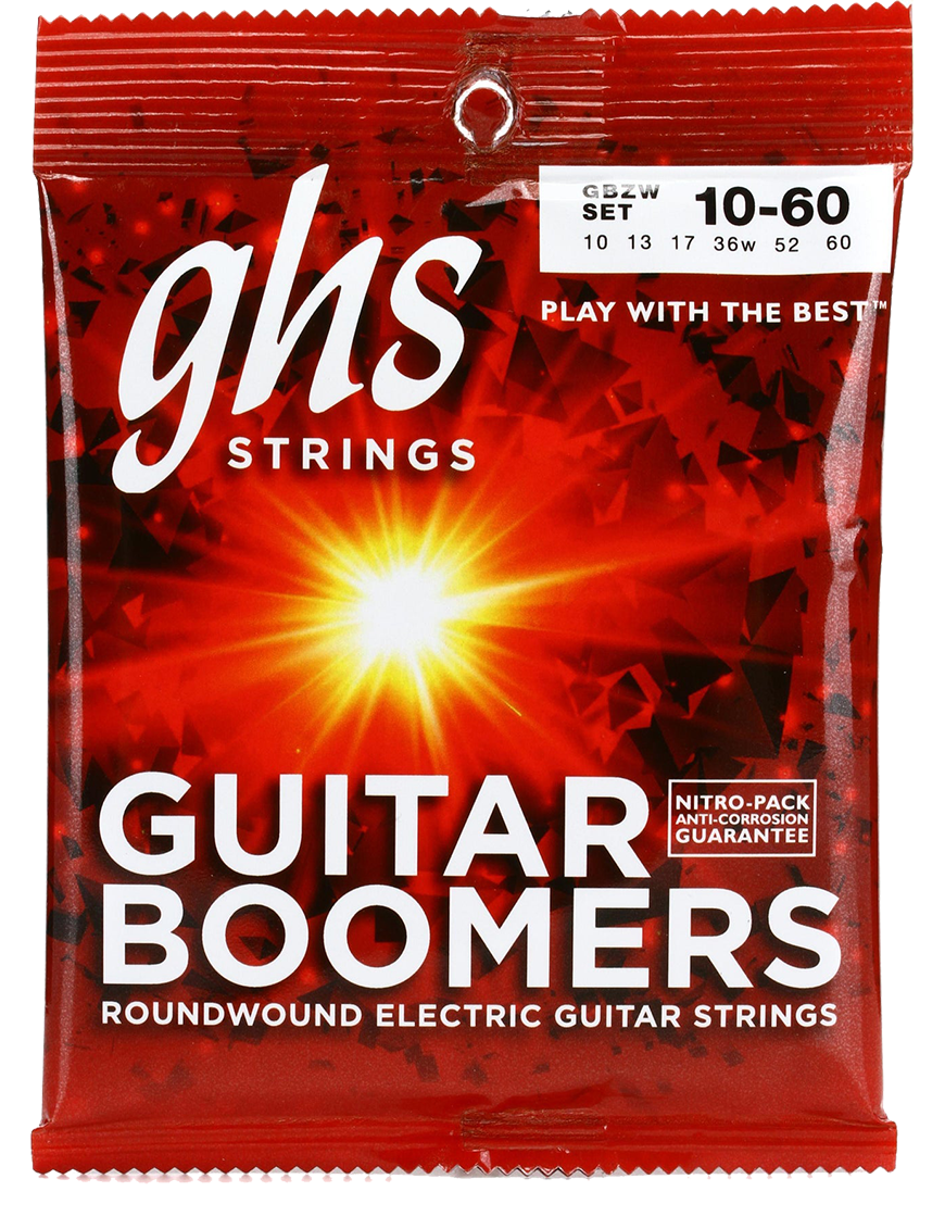 GHS GB-ZW 10-60 Zakk Wylde Cuerdas Guitarra Eléctrica Boomers™ Low Tuned