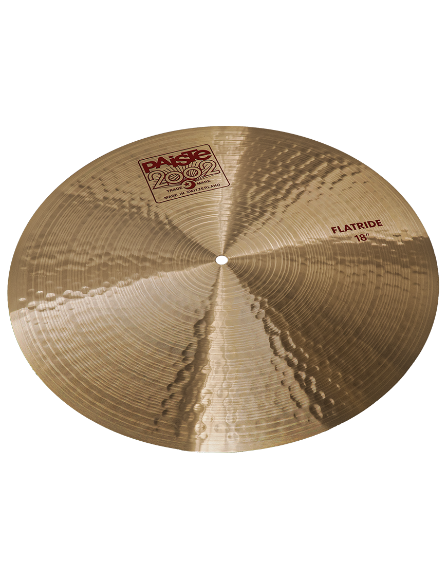 Paiste® Flat Ride 18" 2002 Platillos