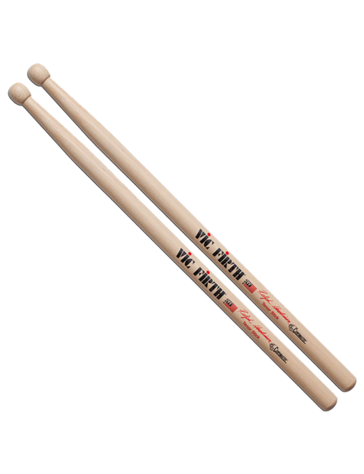 VIC FIRTH® Tenor Ralph Hardimon Signature Baquetas Corpsmaster® Caja Snare Punta Madera