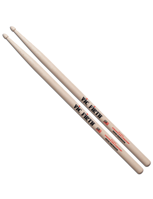 VIC FIRTH® SD10 Swinger Driver American Custom® Baquetas Punta Madera
