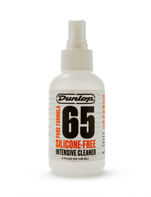 Dunlop® 6644 Limpieza Intensiva Guitarra/Bajo PURE FORMULA 65™ Libre Silicona 118 ml