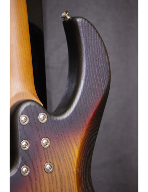 Aria® 313-JP Tributo Jaco Pastorius Bajo Eléctrico Fretless| Open-Pore Sunburst