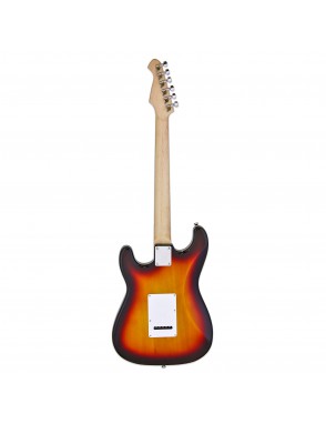 Aria® STG-003L Zurdo Guitarra Eléctrica SSS Tremolo Stratocaster® Style | 3 Tone Sunburst