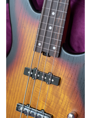 Aria® 313-JP Tributo Jaco Pastorius Bajo Eléctrico Fretless| Open-Pore Sunburst