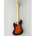 FGN® Neo Classic NJB100RAL Bajo Eléctrico Funda | 3Tone Sunburst