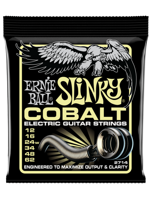 Ernie Ball® 2714 12-62 Cobalt Slinky® Cuerdas Guitarra Eléctrica Mammoth Ernie Ball® 2714 12-62 Cobalt Slinky® Cuerdas Guitarra Eléctrica Mammoth