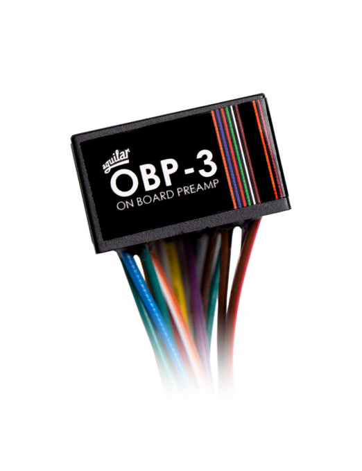 Aguilar® OBP-3SK/PP Preamp Onboard Bajo Potenciómetros: 1 Treble/Bass Stack 1 Mid Push/Pull