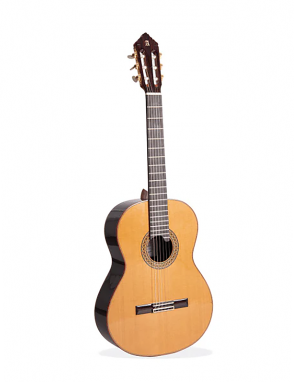 Alhambra® Premier Pro Madagascar Guitarra Clásica Nivel Pro Natural con Case