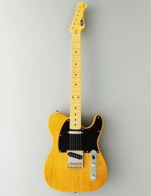 FGN® Neo Classic NTE100MAH Guitarra Eléctrica Telecaster® Funda | Vintage Natural