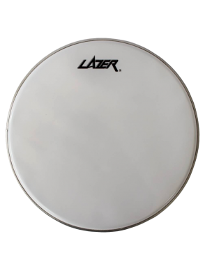 LAZER® Parche Bombo Banda 26" Blanco