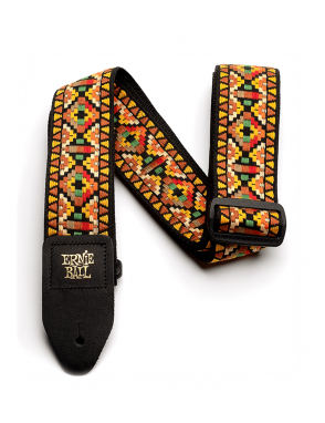 ERNIE BALL® 4090 Correas Guitarras Classic Jacquard 5cm | Santa Fe