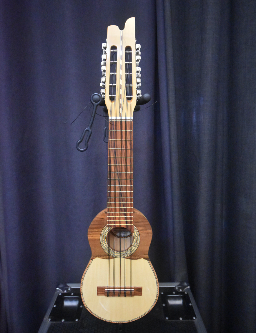 Carlos Quispe Charango Profesional con Funda