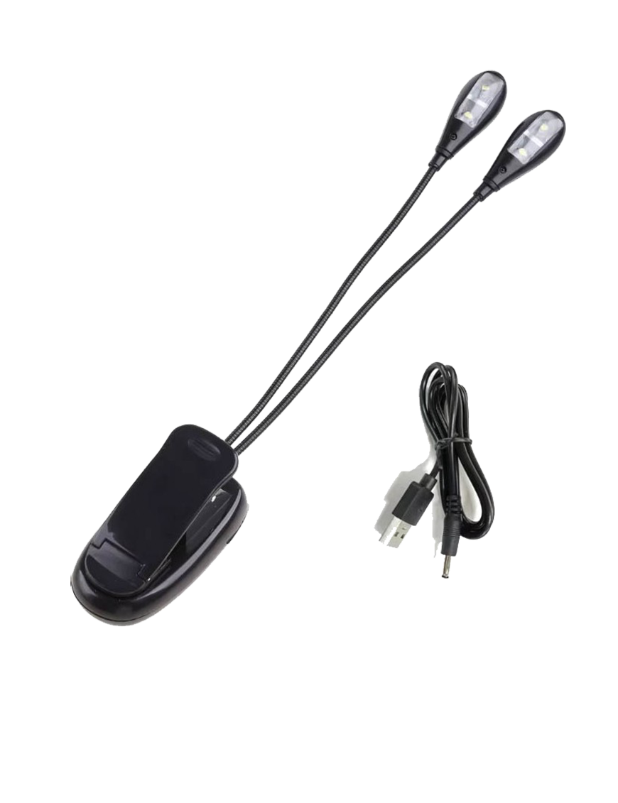 GCR® Luz Aplicaciones Música Doble Led Recargable USB