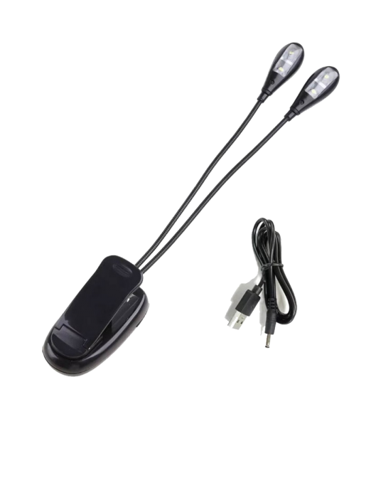 GCR® Luz Aplicaciones Música Doble Led Recargable USB