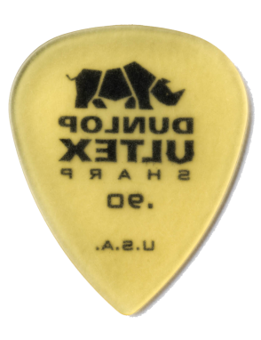 Dunlop® 433 Ultex® Sharp Uñetas Calibre: .90mm Miel | Bolsa:  36 Unidades