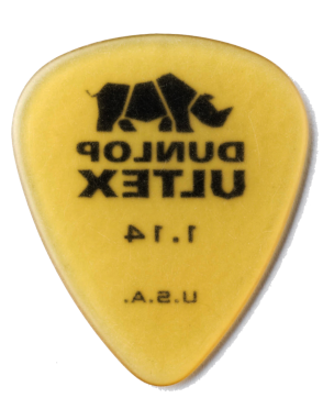 Dunlop® 433 Ultex® Sharp Uñetas Calibre: 1.14mm Miel | Bolsa:  36 Unidades