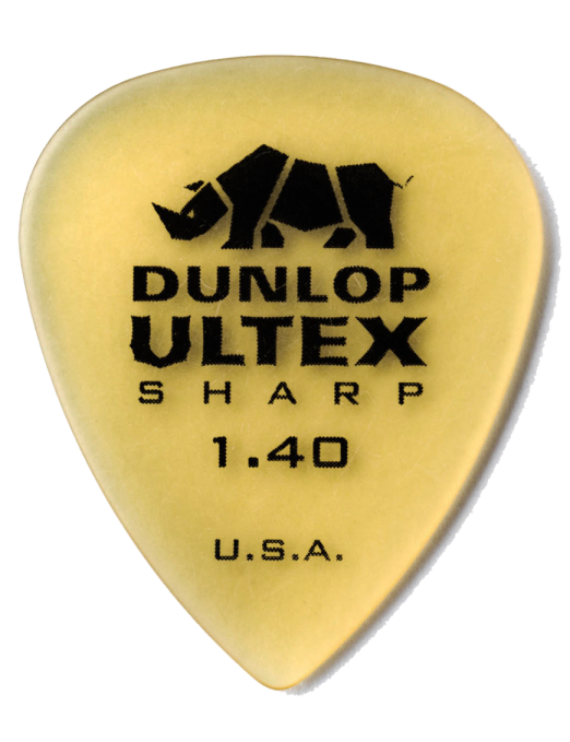 Dunlop® 433 Ultex® Sharp Uñetas Calibre: 1.4mm Miel | Bolsa: 36 Unidades Dunlop® 433 Ultex® Sharp Uñetas Calibre: 1.4mm Miel | Bolsa: 36 Unidades