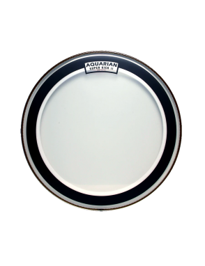 Aquarian Drumheads® SKII-16 SUPER KICK II™ Parche Bombo 16" Clear