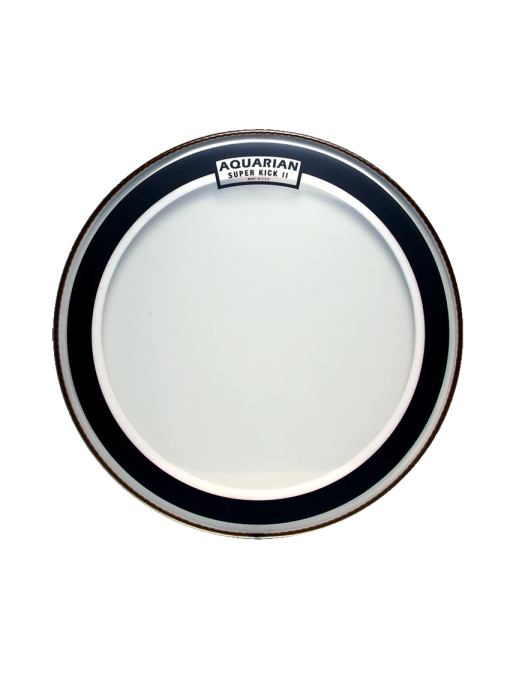 Aquarian Drumheads® SKII-16 SUPER KICK II™ Parche Bombo 16" Clear Aquarian Drumheads® SKII-16 SUPER KICK II™ Parche Bombo 16" Clear