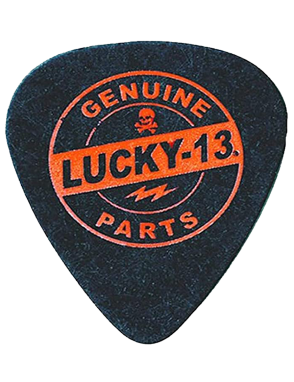 Dunlop® Lucky 13 Uñetas Tortex® 07 Genuine Parts  Calibre: .73mm | Bolsa: 24 Unidades