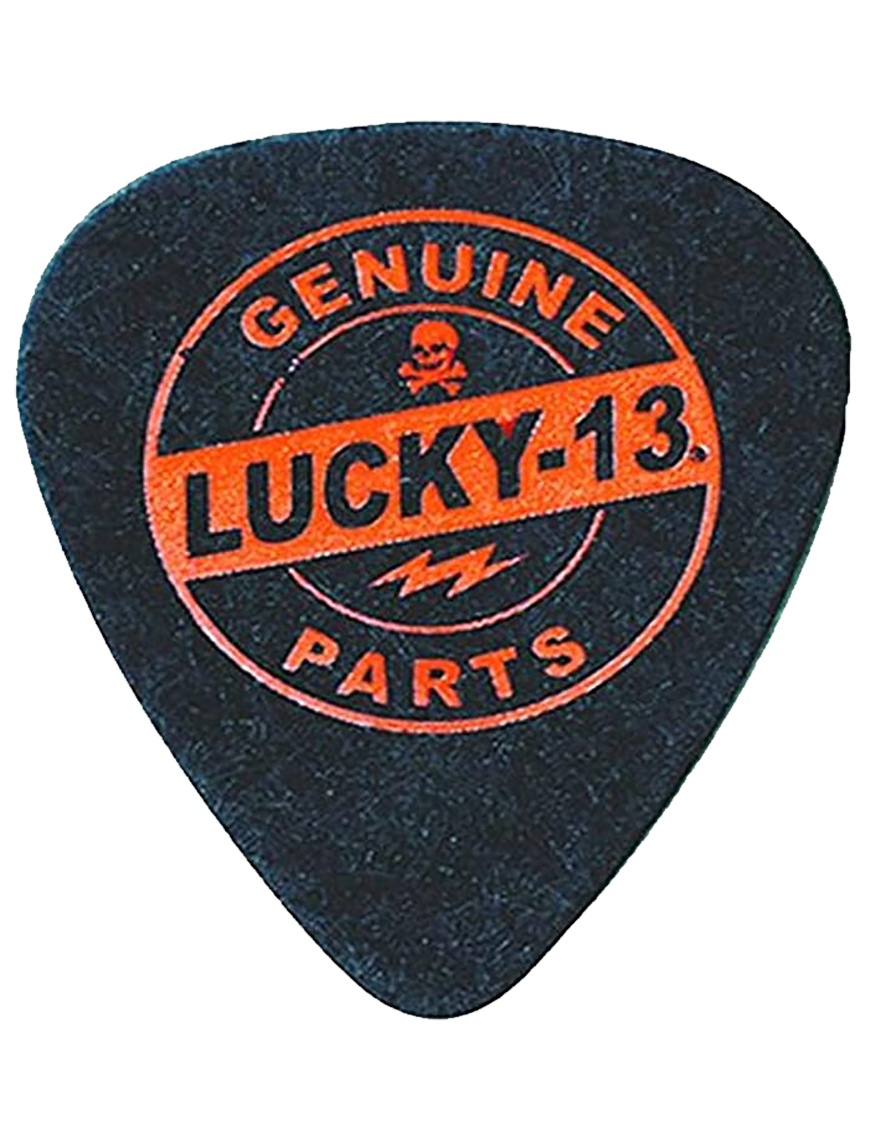 Dunlop® Lucky 13 Uñetas Tortex® 07 Genuine Parts  Calibre: .73mm | Bolsa: 24 Unidades