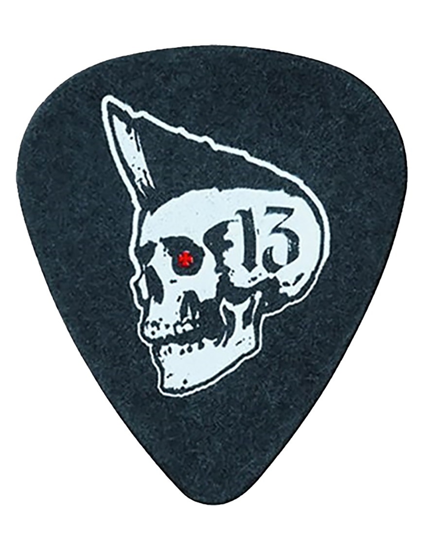 Dunlop® Lucky 13 Uñetas Tortex® 10 Psychobilly Calibre: .73mm | Bolsa: 24 Unidades