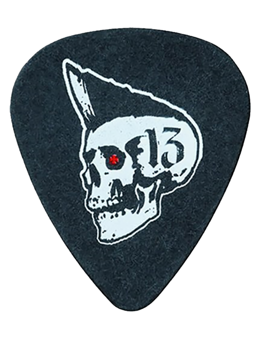 Dunlop® Lucky 13 Uñetas Tortex® 10 Psychobilly Calibre: .73mm | Bolsa: 24 Unidades Dunlop® Lucky 13 Uñetas Tortex® 10 Psychobilly Calibre: .73mm | Bolsa: 24 Unidades