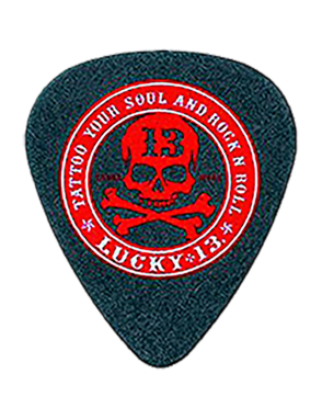 Dunlop® Lucky 13 Uñetas Tortex® 12 Rock'N Roll Calibre: .73mm | Bolsa: 24 Unidades