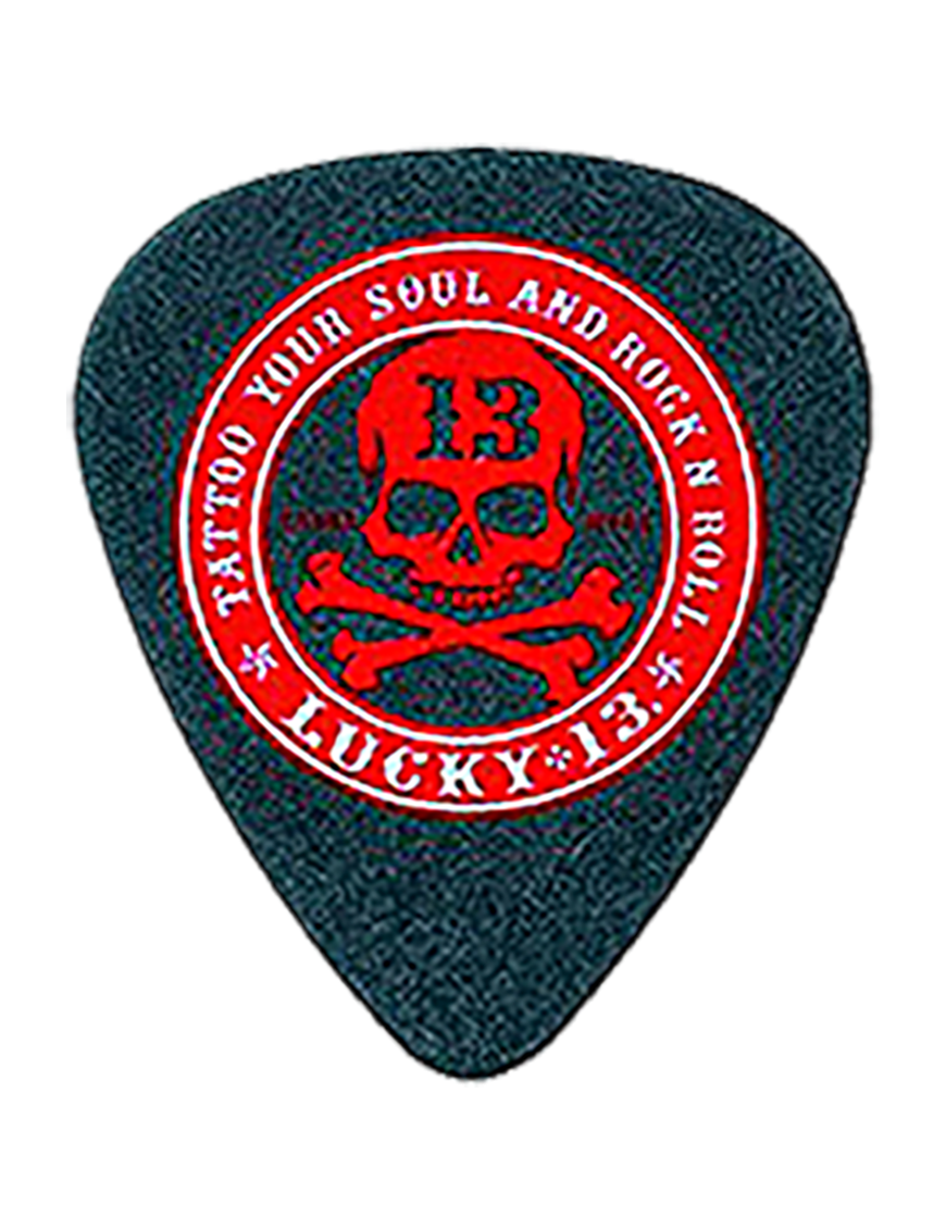 Dunlop® Lucky 13 Uñetas Tortex® 12 Rock'N Roll Calibre: .73mm | Bolsa: 24 Unidades