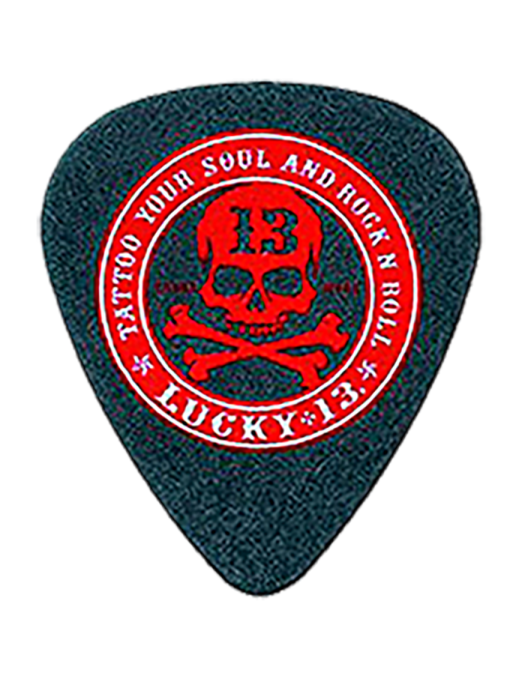 Dunlop® Lucky 13 Uñetas Tortex® 12 Rock'N Roll Calibre: .73mm | Bolsa: 24 Unidades
