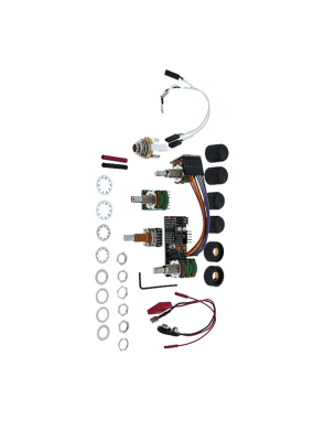 EMG® BQC Sistema Control EQ Preamp Bajo Eléctrico Activo Kit 4 Perillas
