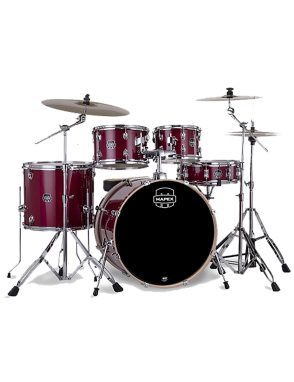 MAPEX® VE5294FT Set Batería Venus Kit: 5 piezas | Crimson Red Sparkle