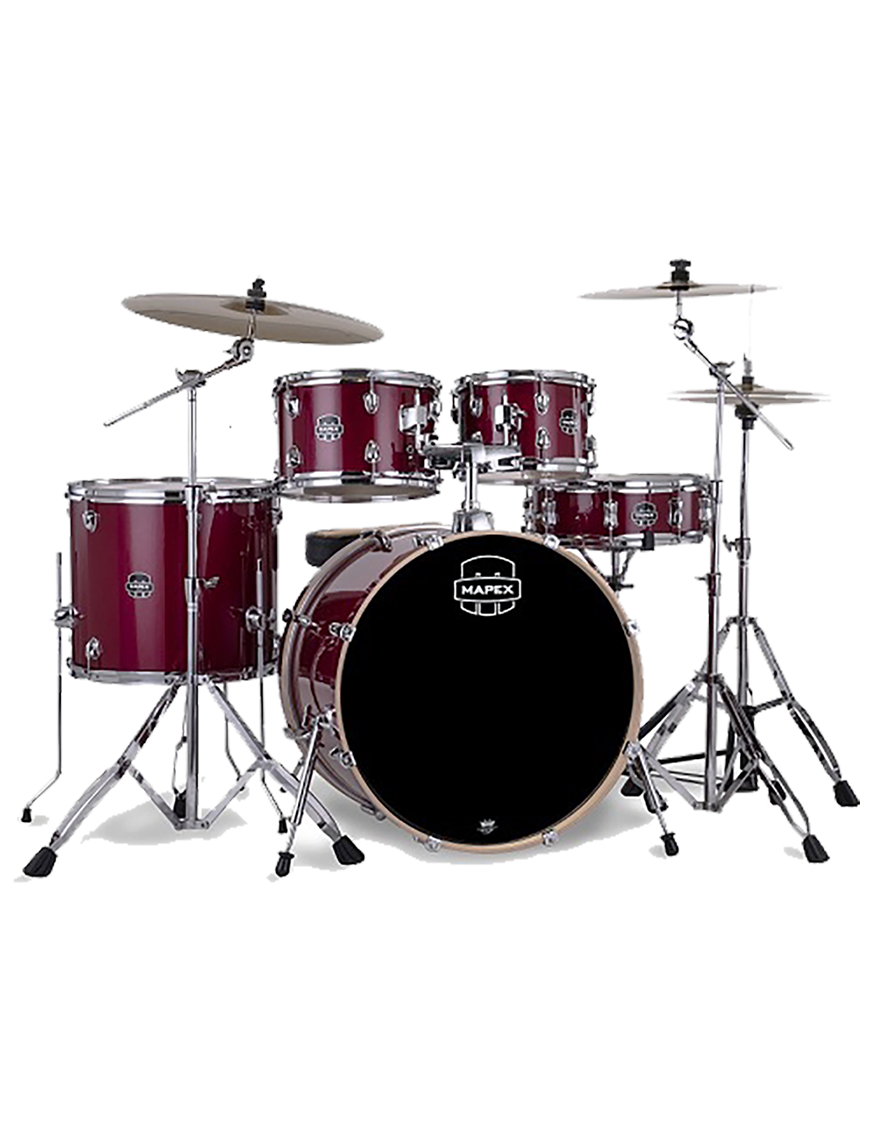 MAPEX® VE5294FT Set Batería Venus Kit: 5 piezas | Crimson Red Sparkle