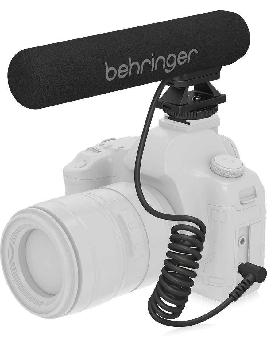 Behringer® GO CAM Micrófono Cámara Shotgun Profesional