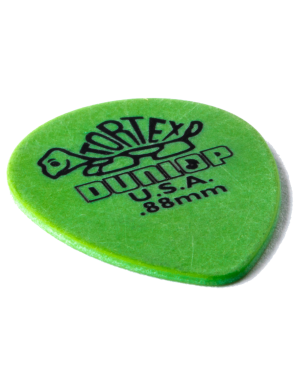 Dunlop® 423 Tortex® Small TearDrop Uñetas Calibre: .88mm Verde | 12 Unidades