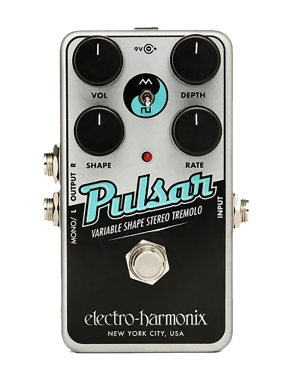 Electro-harmonix® Nano Pulsar Pedal Guitarra Tremolo Estéreo