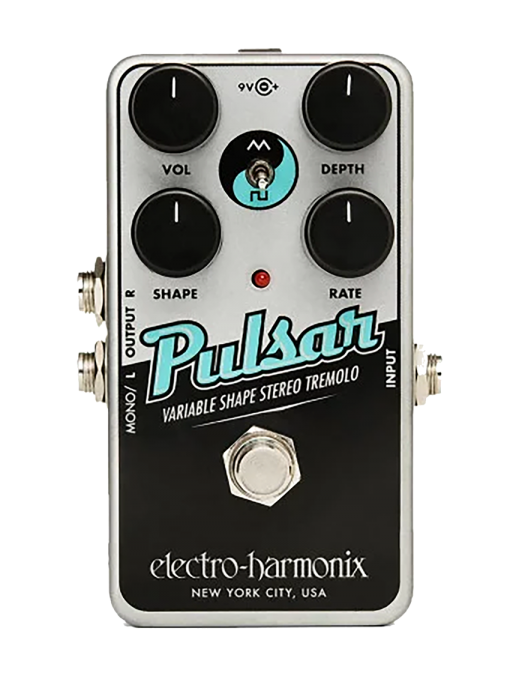 Electro-harmonix® Nano Pulsar Pedal Guitarra Tremolo Estéreo Electro-harmonix® Nano Pulsar Pedal Guitarra Tremolo Estéreo