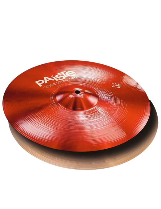 Paiste® Hi-Hat 14" Color Sound 900 Platillos Red Set: Par