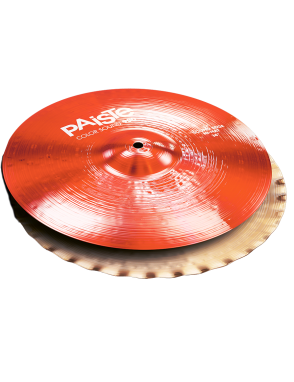 Paiste® Hi-Hat 14" Sound Edge Color Sound 900 Platillos Red Set: Par