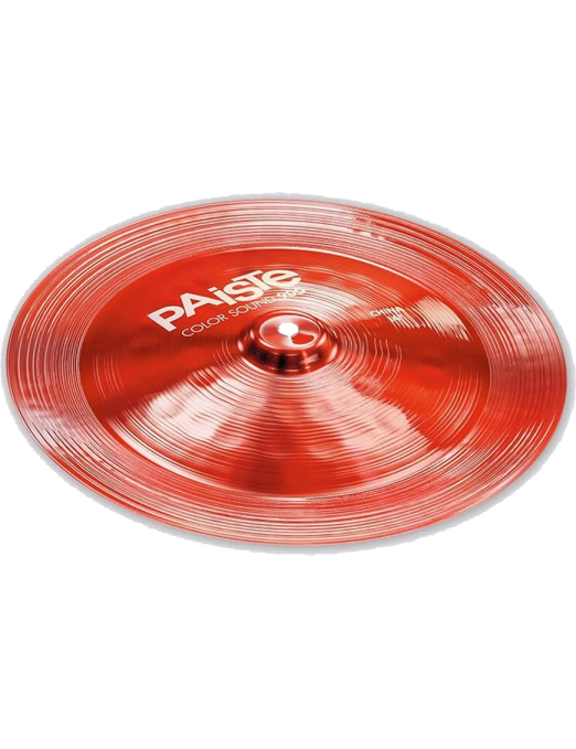 Paiste® China 14" Color Sound 900 Platillos Red Paiste® China 14" Color Sound 900 Platillos Red