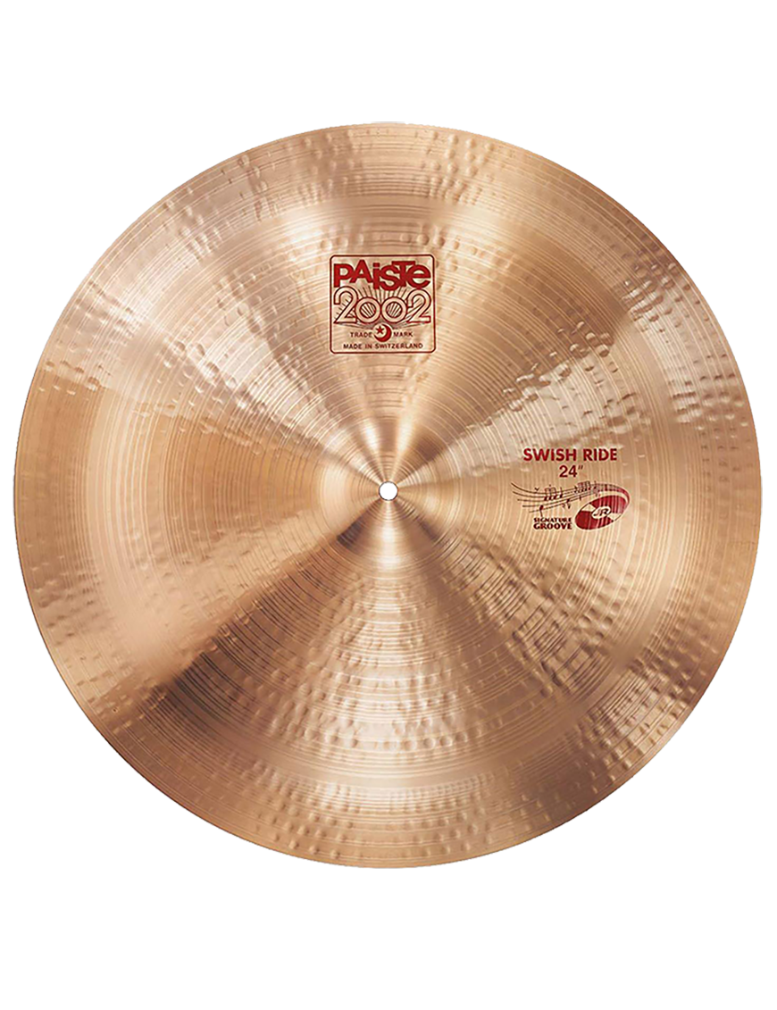 Paiste® Platillo Swish Ride 24" Signature Groove John "JR" Robinson 2002