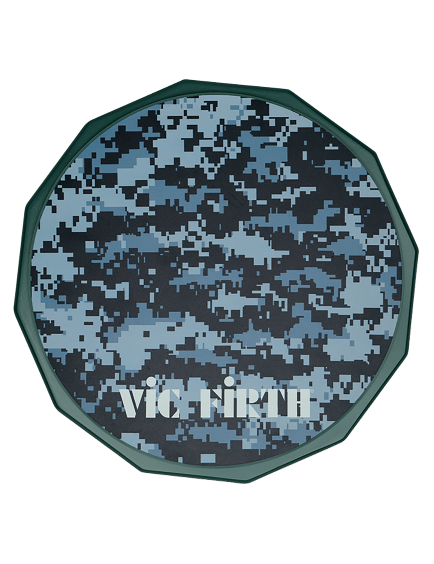 VIC FIRTH® VXPPDC12 Pad Práctica Camo 12"