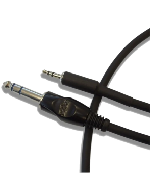 Santo Angelo® AC8 Cable Audio 1Mini Plug ⅛" TRS a 1Plug ¼" TRS  1.8mt